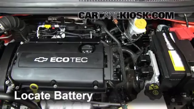 2012 Chevrolet Sonic LT 1.8L 4 Cyl. Sedan Battery Replace